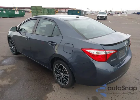 2015 Toyota Corolla S Plus z USA, uszkodzony, nr VIN 5YFBURHEXFP235408
